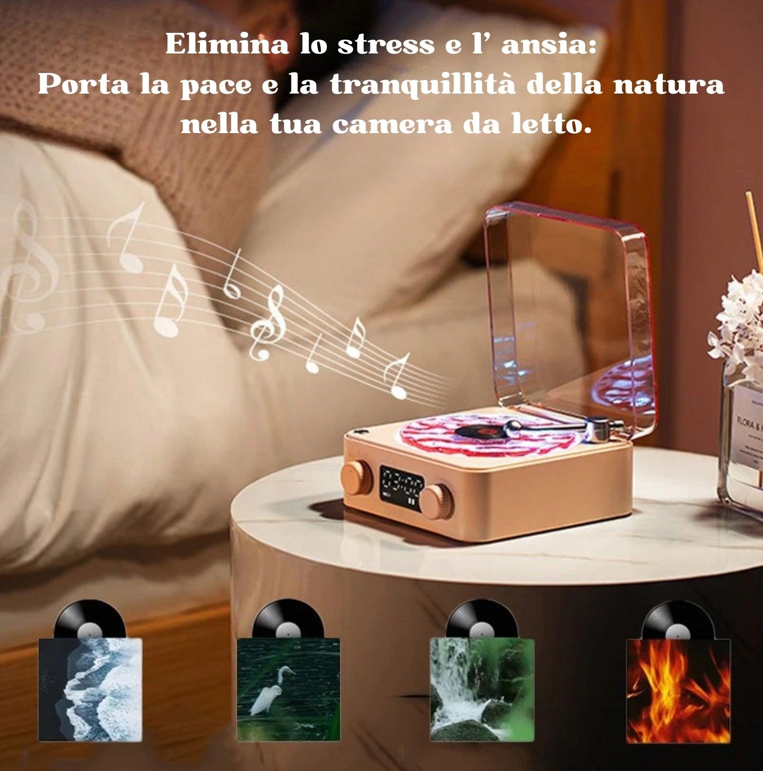 DREAMLAMP™ | Giradischi Bluetooth con Proiettore Magico