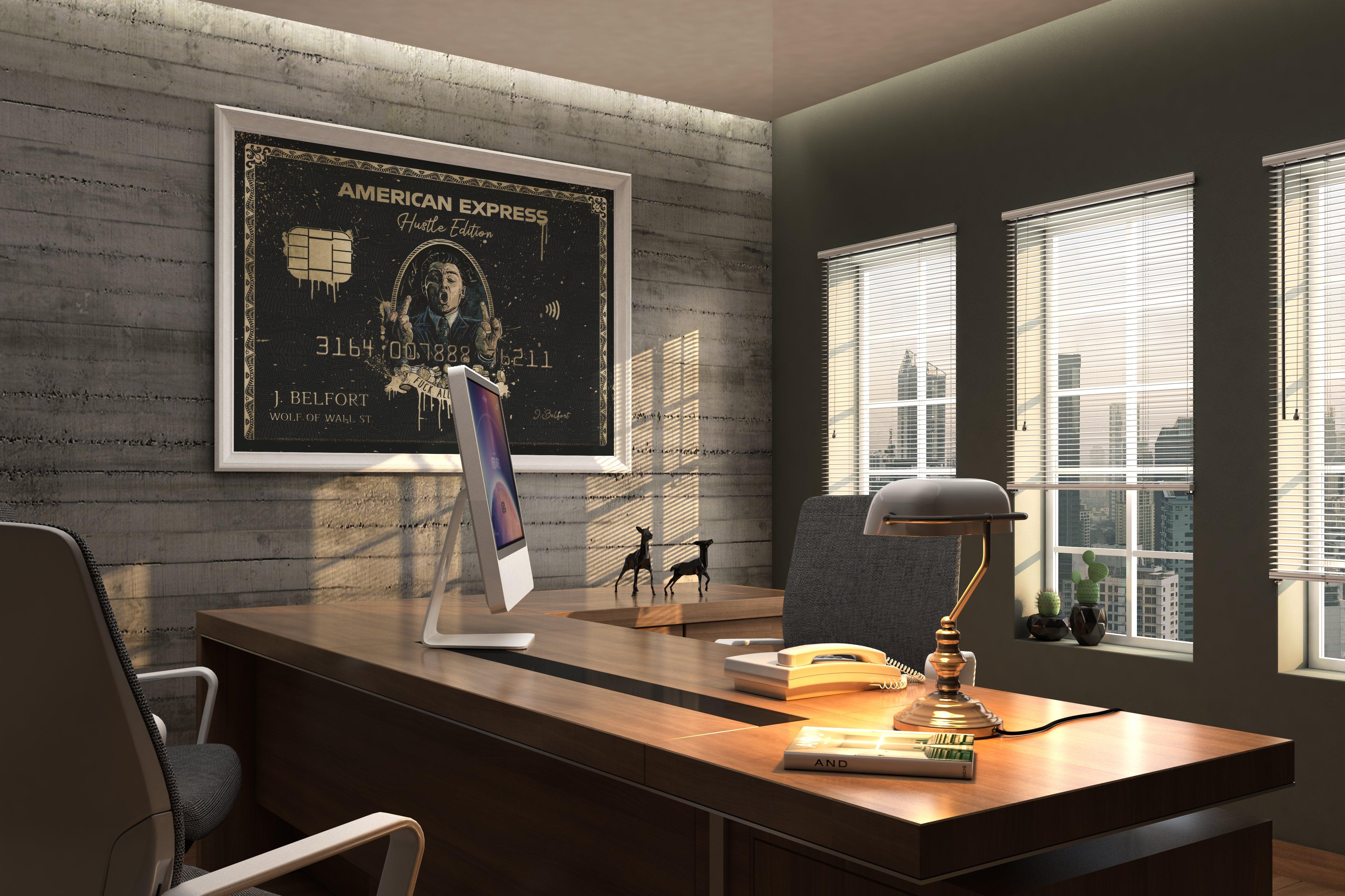 Il Lupo di Wall Street | Quadro su Tela