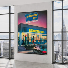 Blockbuster Video Retro ADS | Poster
