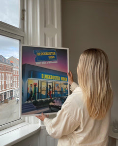 Blockbuster Video Retro ADS | Poster