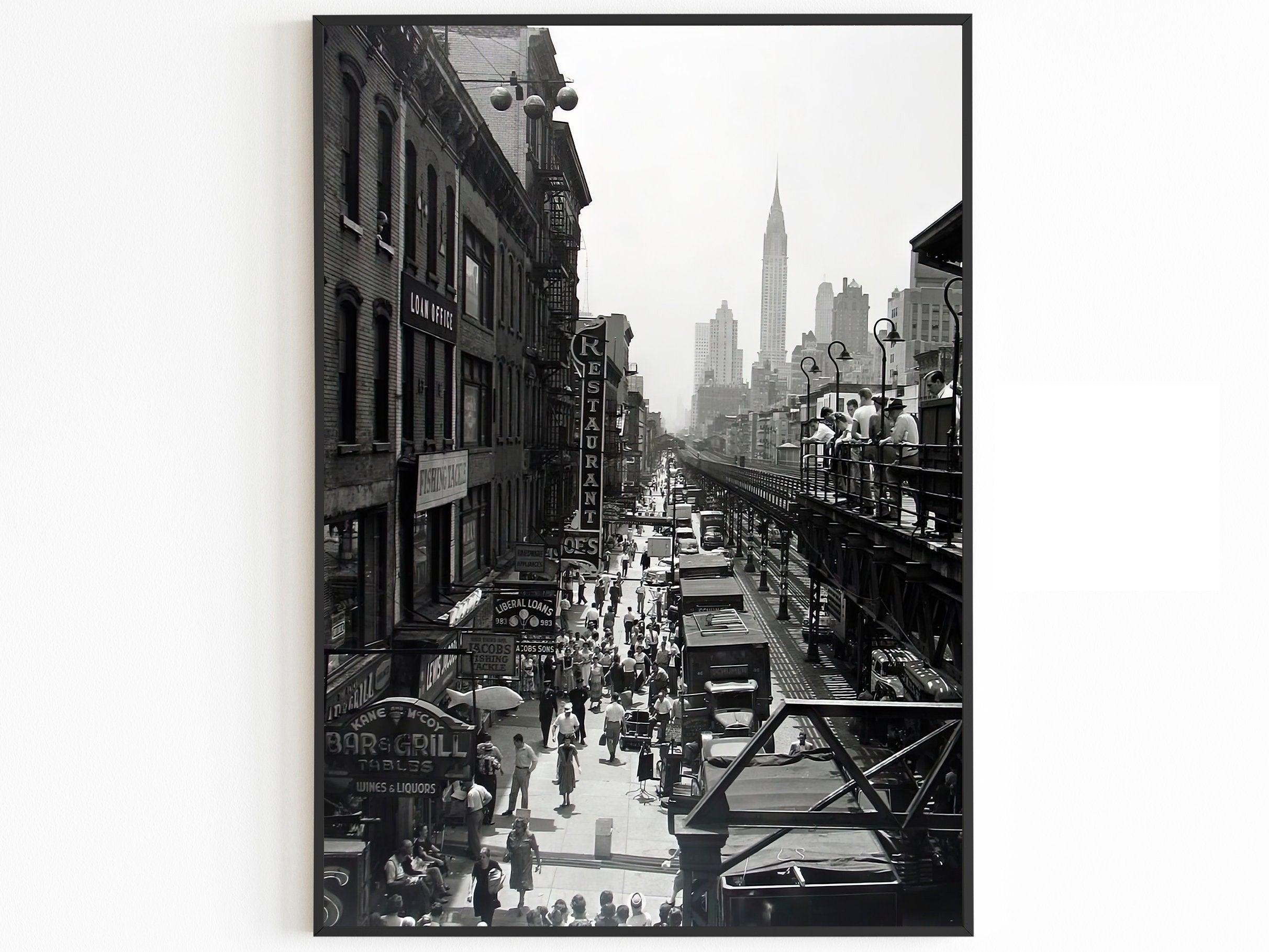 New York City Set of 3, Aesthetic Vintage Posters