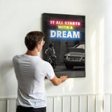 IT ALL STARTS WITH A DREAM | Poster (Copy)