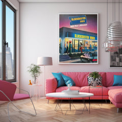 Blockbuster Video Retro ADS | Poster