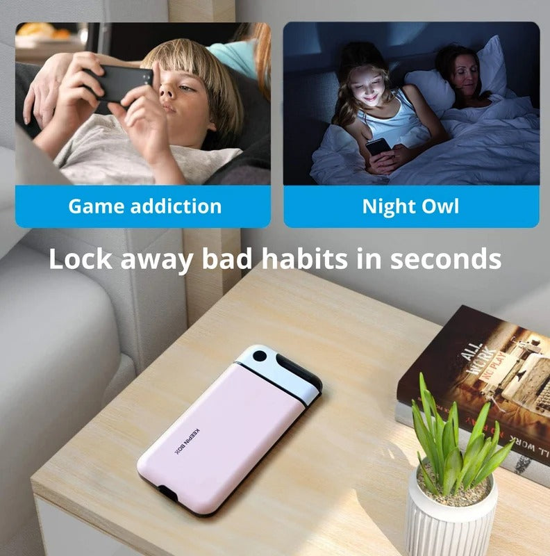 THE FOCUS BOX™ - Phone Lock Box with timer for Self-Discipline - DreamBrothers