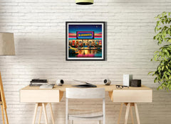 Blockbuster Movie Decor x Steamboat Willie Mickey | Poster